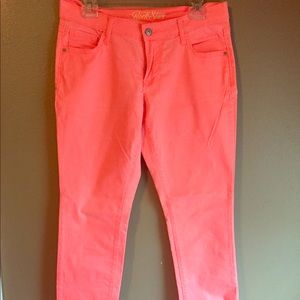 Old Navy Pink Rockstar Skinny Jeans